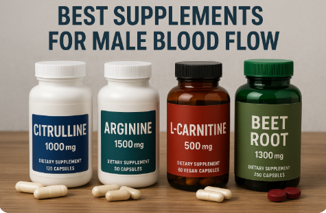 Best Supplements for Male Blood Flow