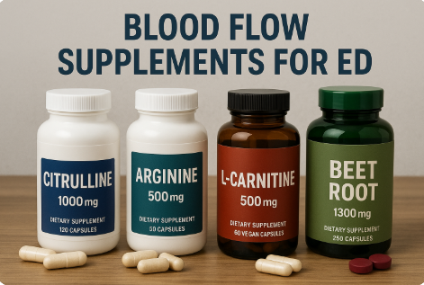 blood flow supplements for ed